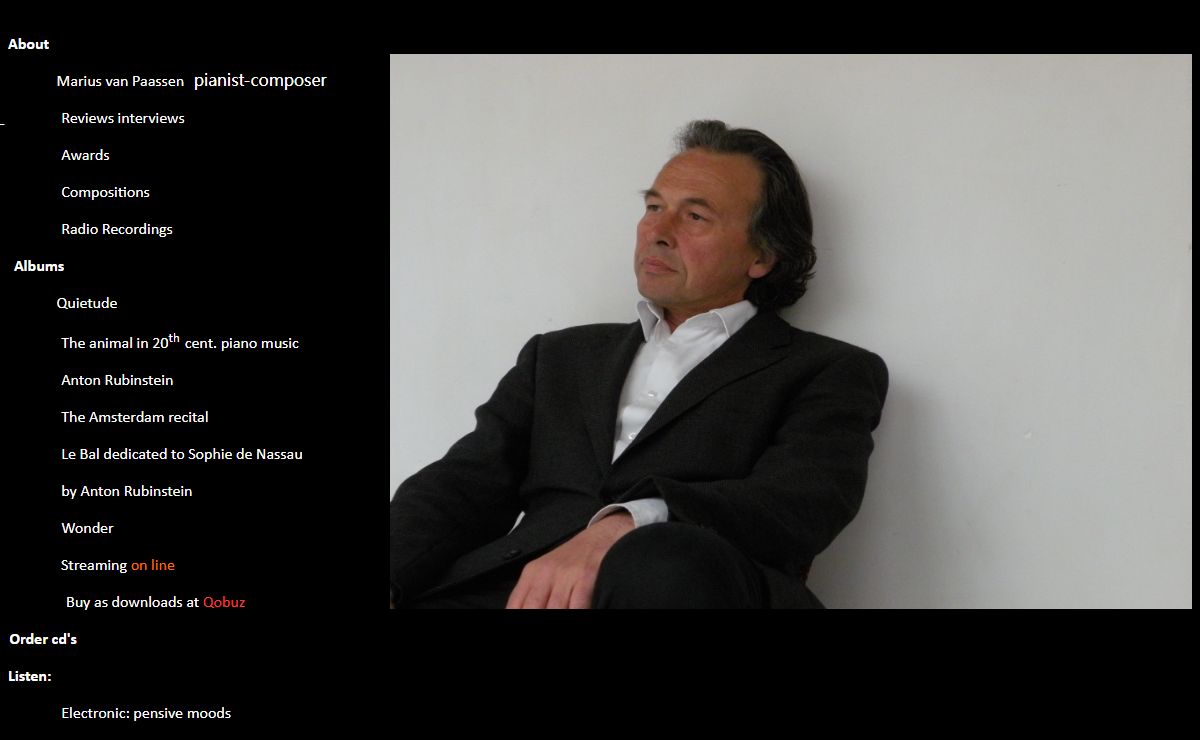 Marius van Paassen pianist