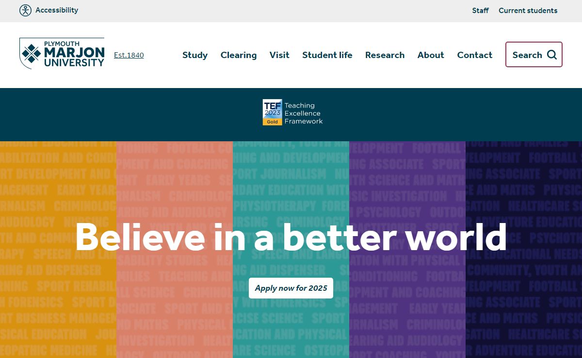 Plymouth Marjon University