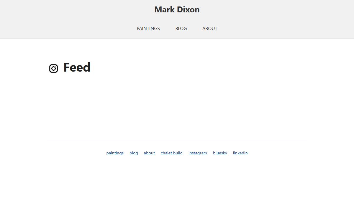 Mark Dixon - Paintings and other projects