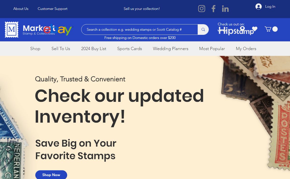 Home | Markest Stamp Co.