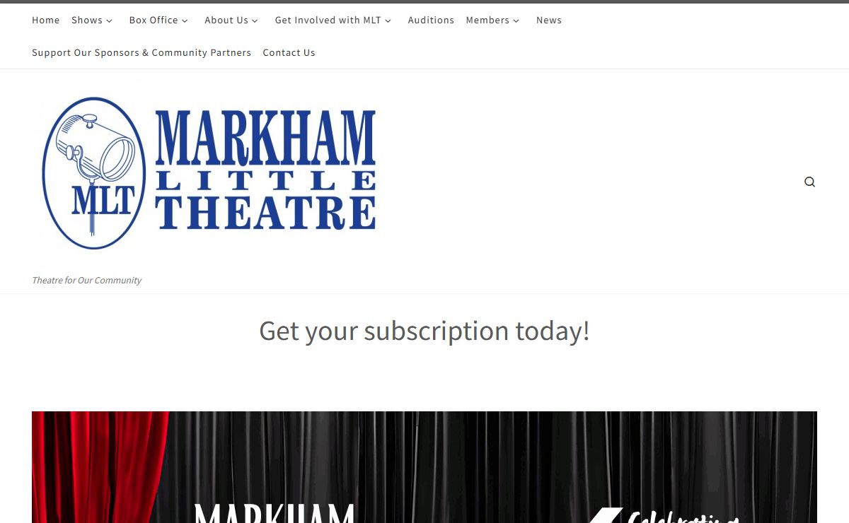 Markham Little Theatre – Theatre for Our Community