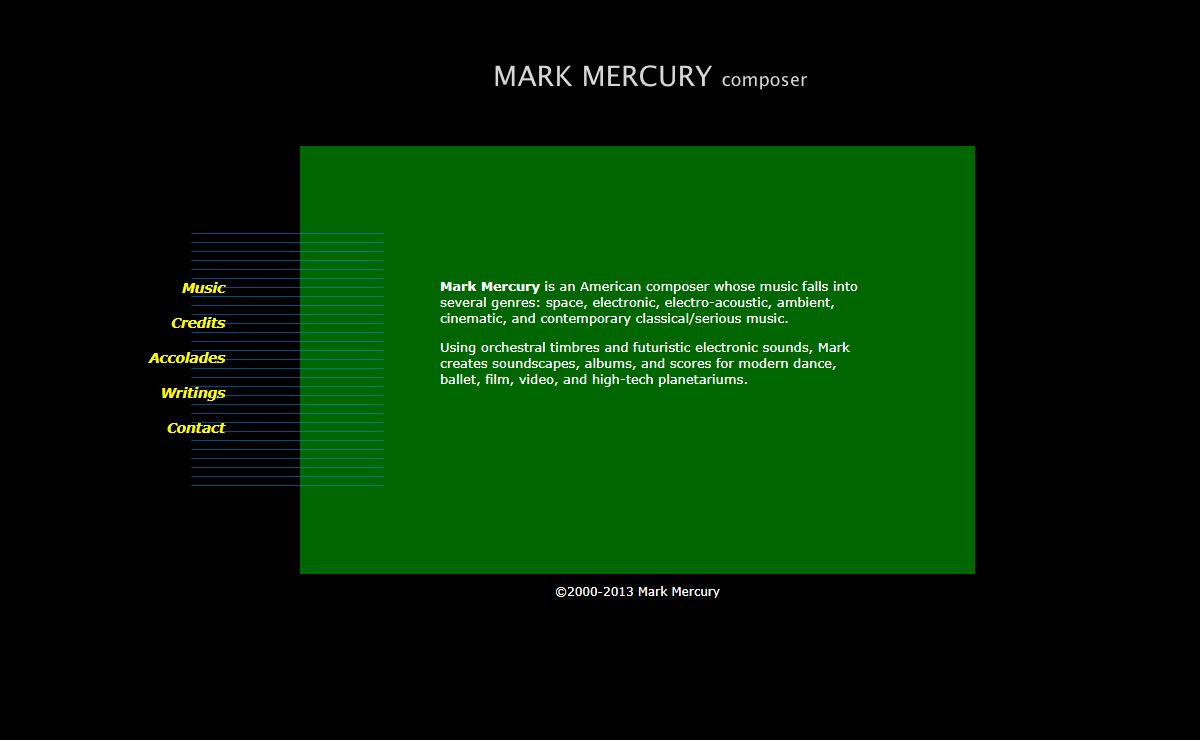 Mark Mercury - Home