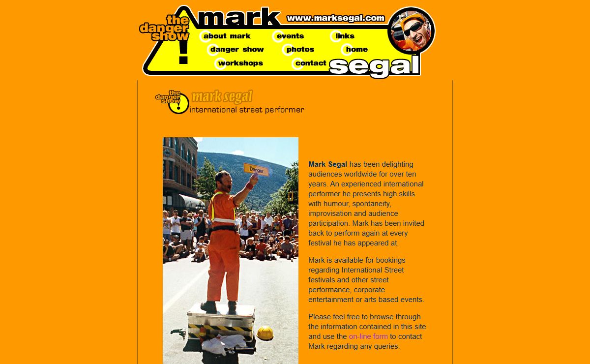 Welcome to Mark Segal Online