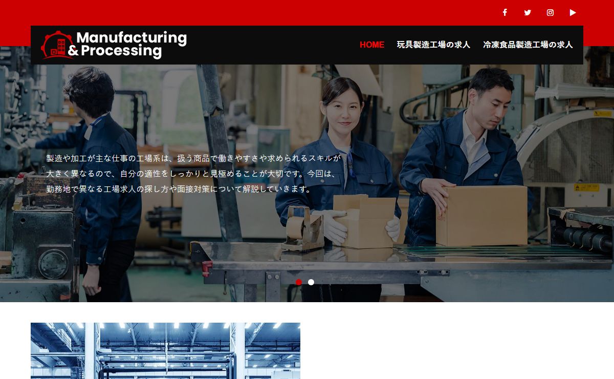 Manufacturing & Processing