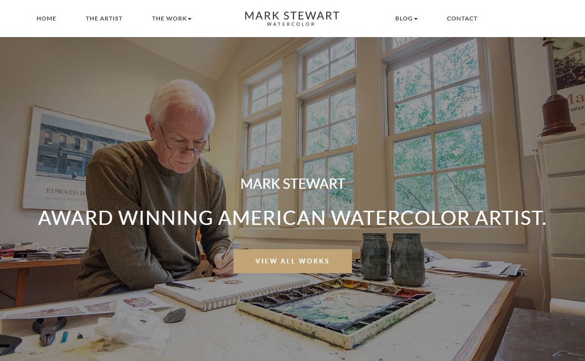 Mark Stewart Watercolor - Mark Stewart Watercolor