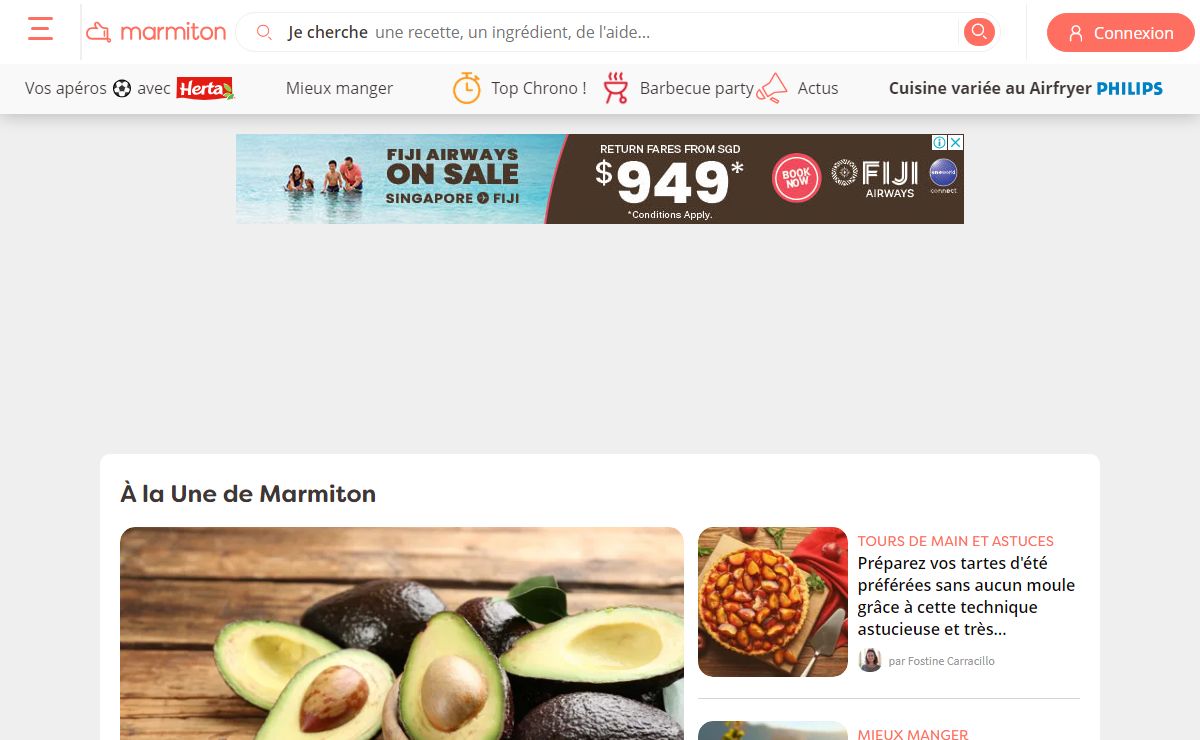 Marmiton : 76817 recettes de cuisine commentées et notées pour toutes les cuisines !