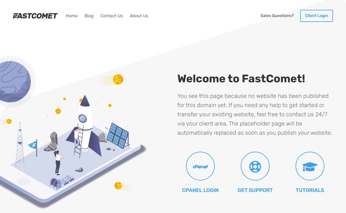 Welcome to FastComet Cloud Hosting
