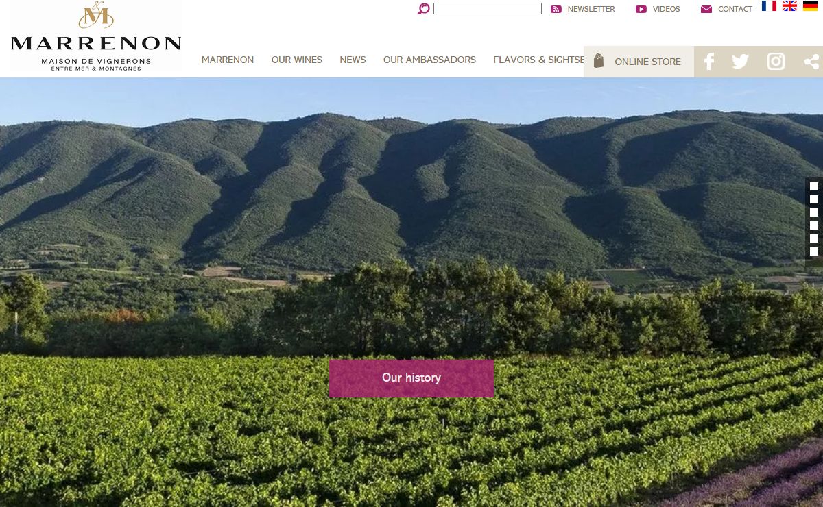 Luberon Ventoux Provence Wines - Dom. EN