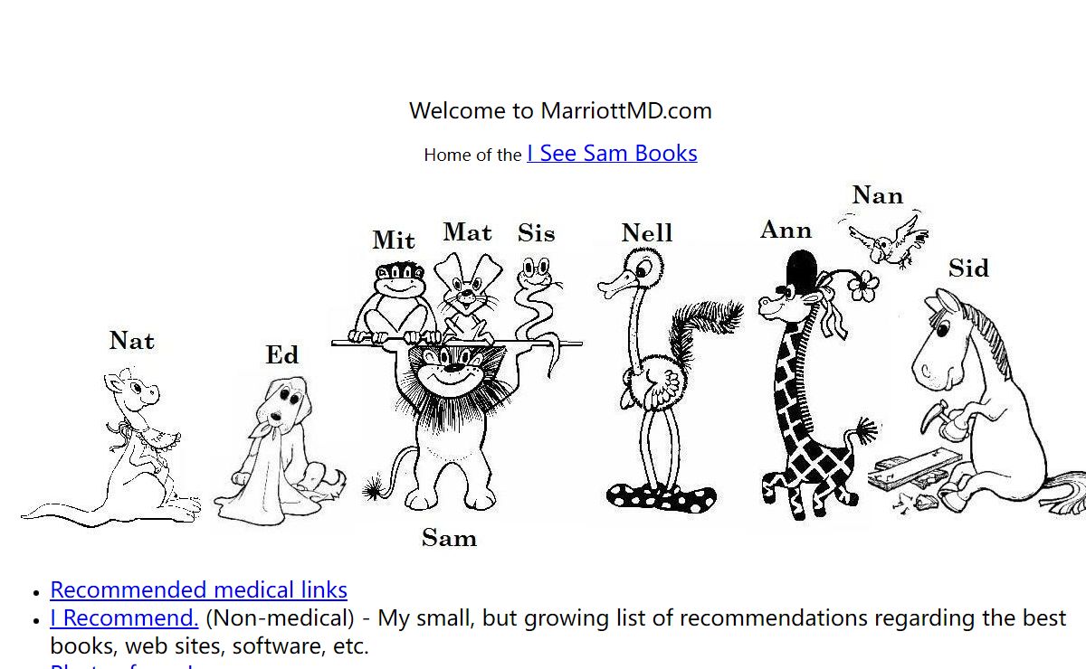 Brian Marriott MD's Homepage