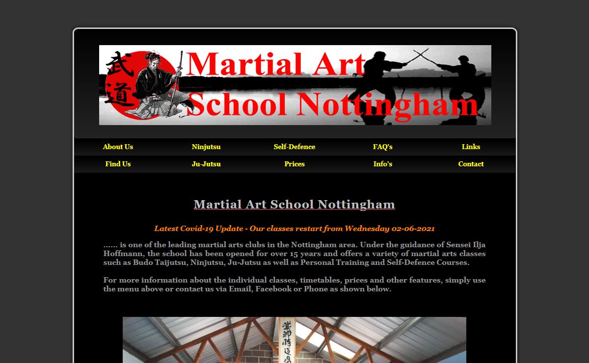 Martial Art School Nottingham | Martial Arts, Self-Defence Training