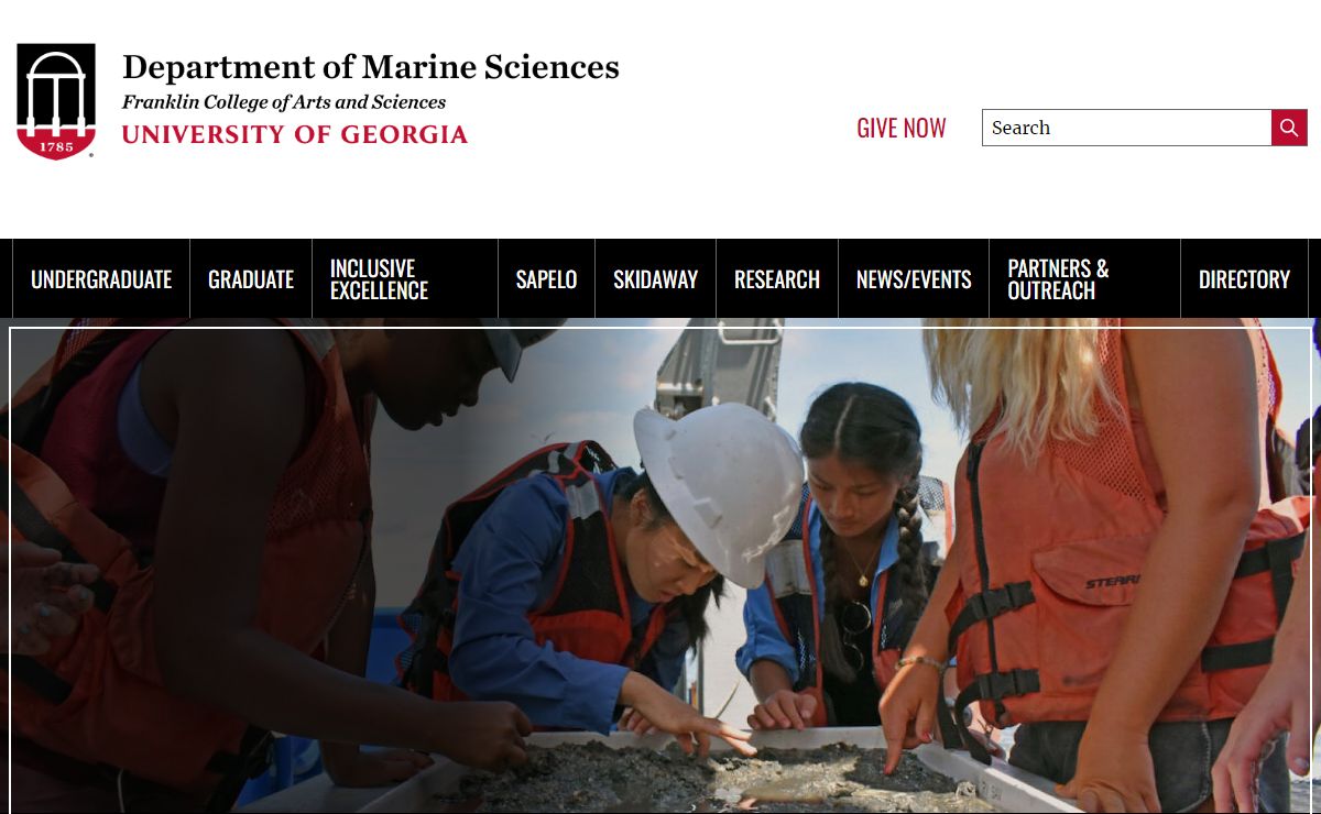 Marine Sciences | Marine Sciences & Oceanography at University of Georgia - Athens, Georgia
