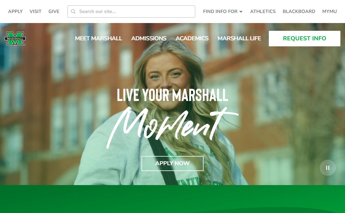 Marshall University | Live Your Marshall Moment