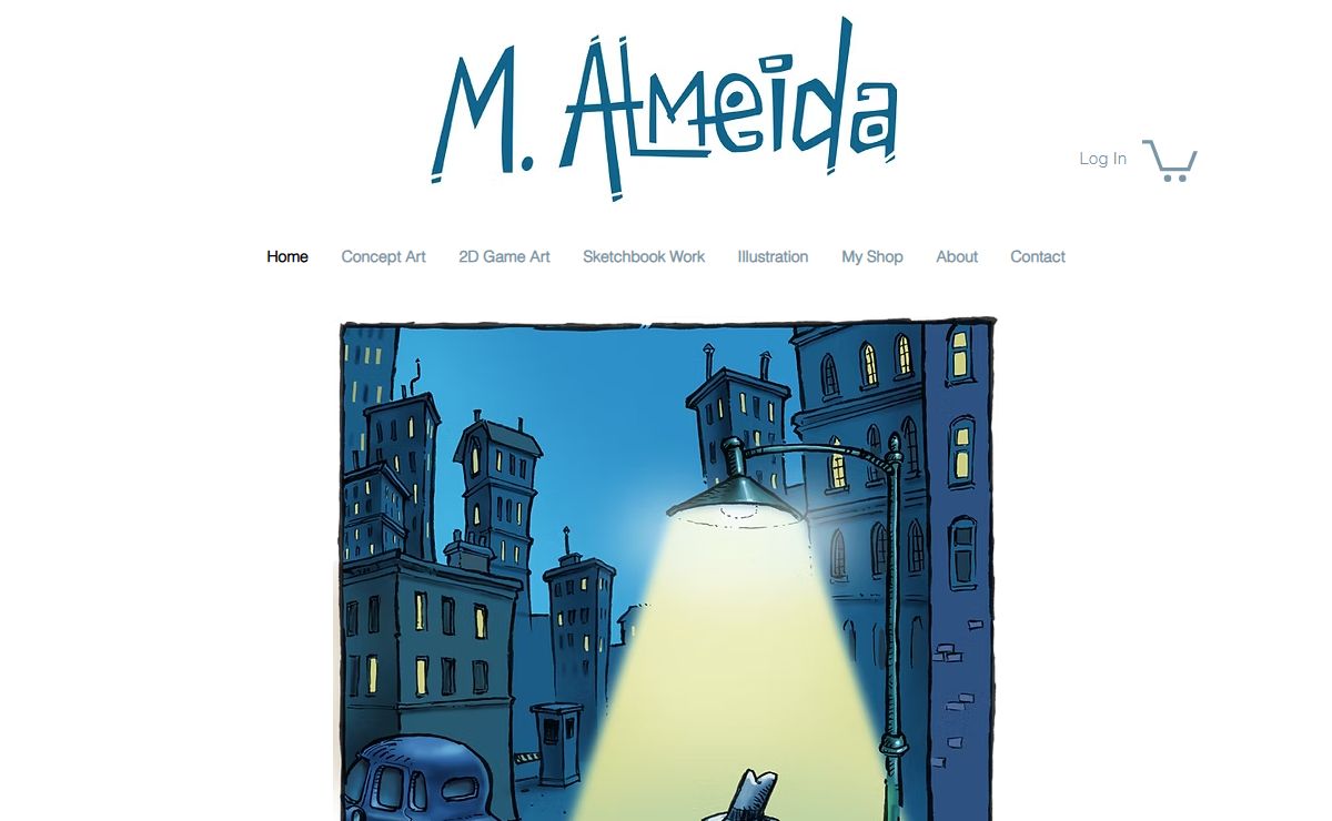 Home | Freelance Illustrator | Marshallalmeida.com