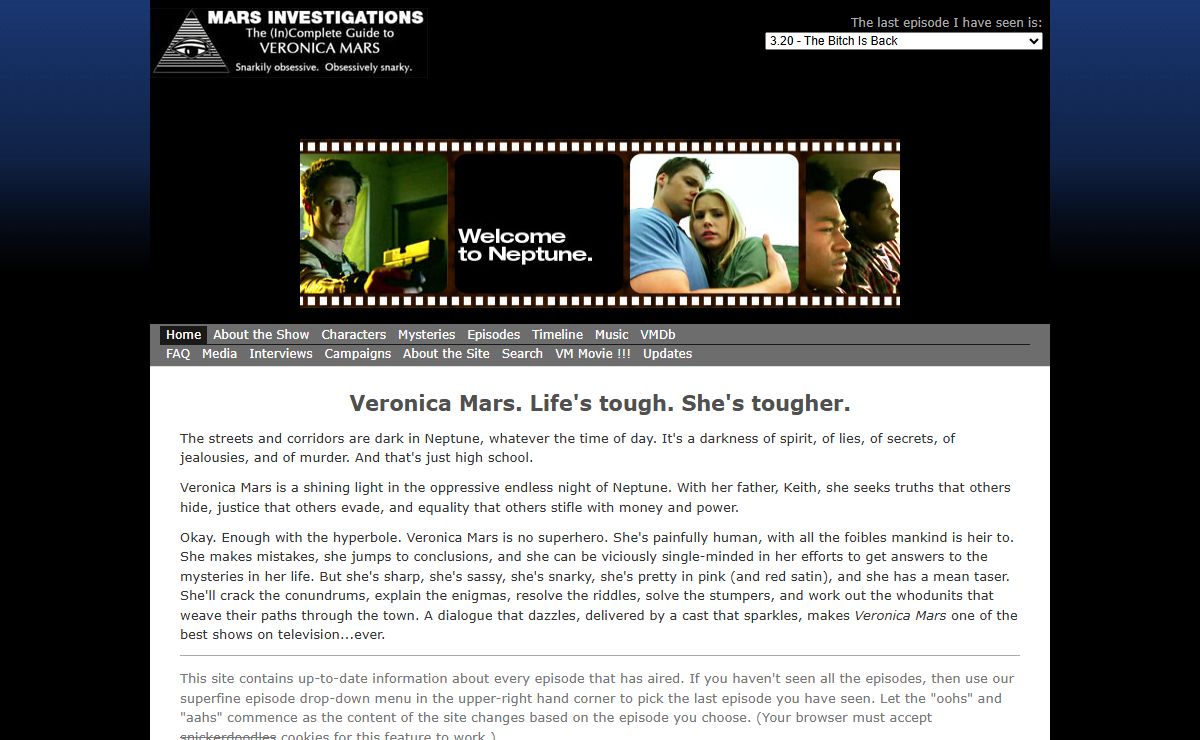 Mars Investigations: The (In)Complete Guide to Veronica Mars