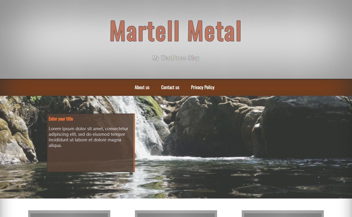 Martell Metal - My WordPress Blog