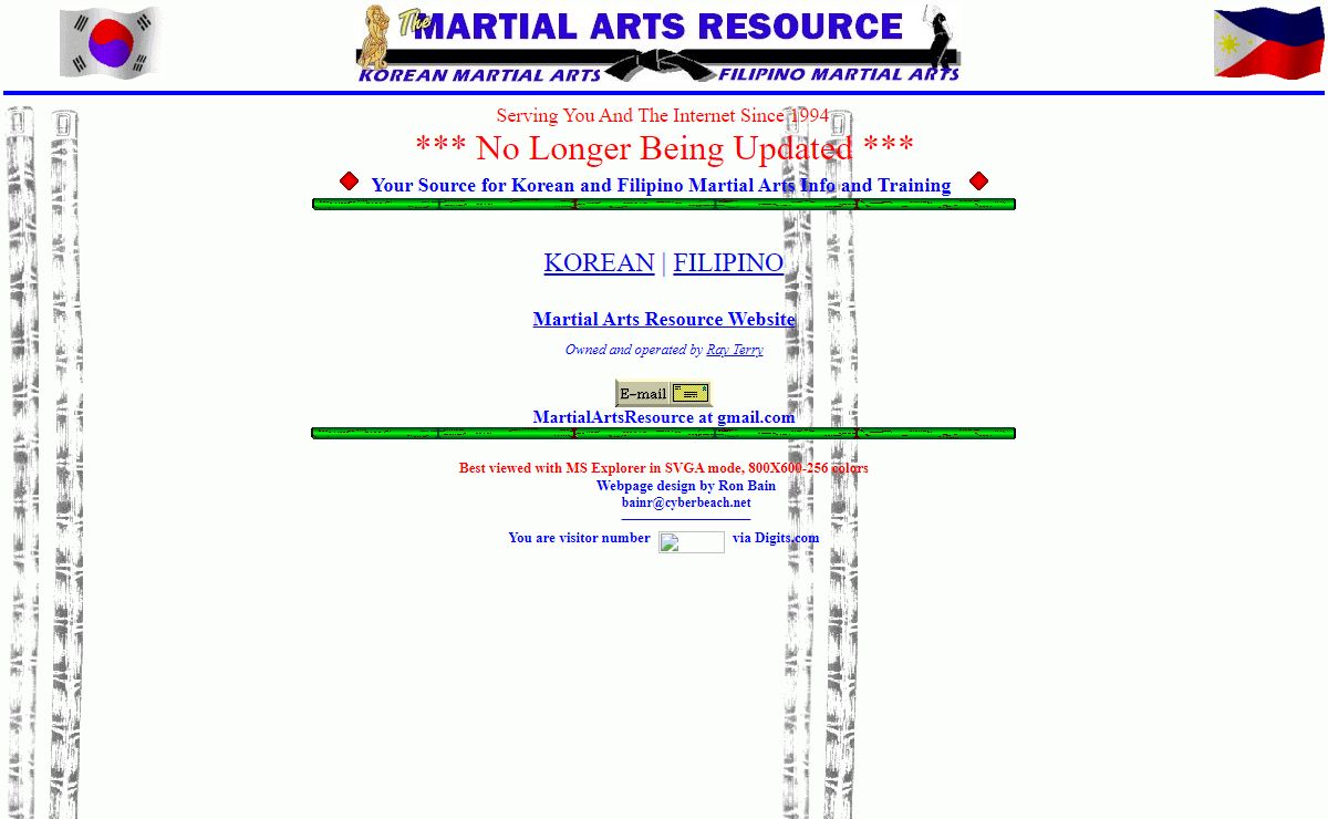 Martial Arts Resource