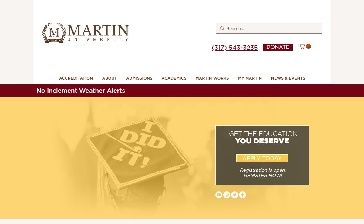Martin University | Indianapolis | Higher Education