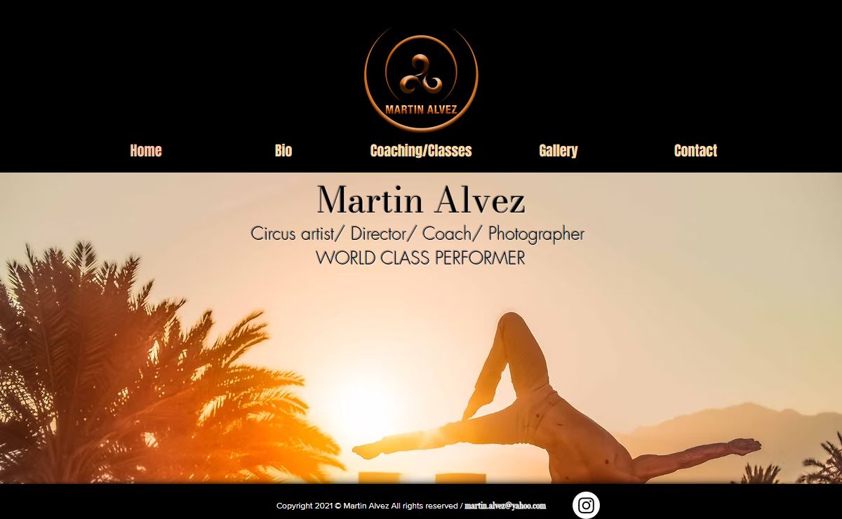 MartinAlvez / Circus Performer / Coach