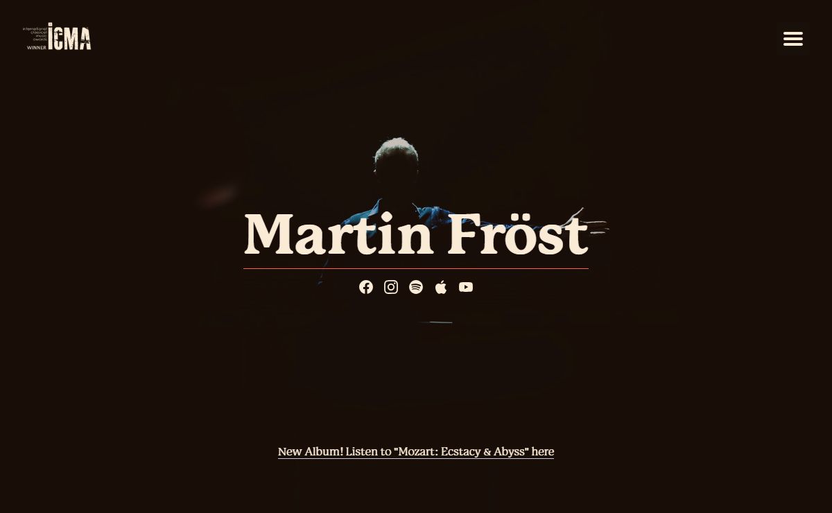 Martin Fröst | Clarinetist