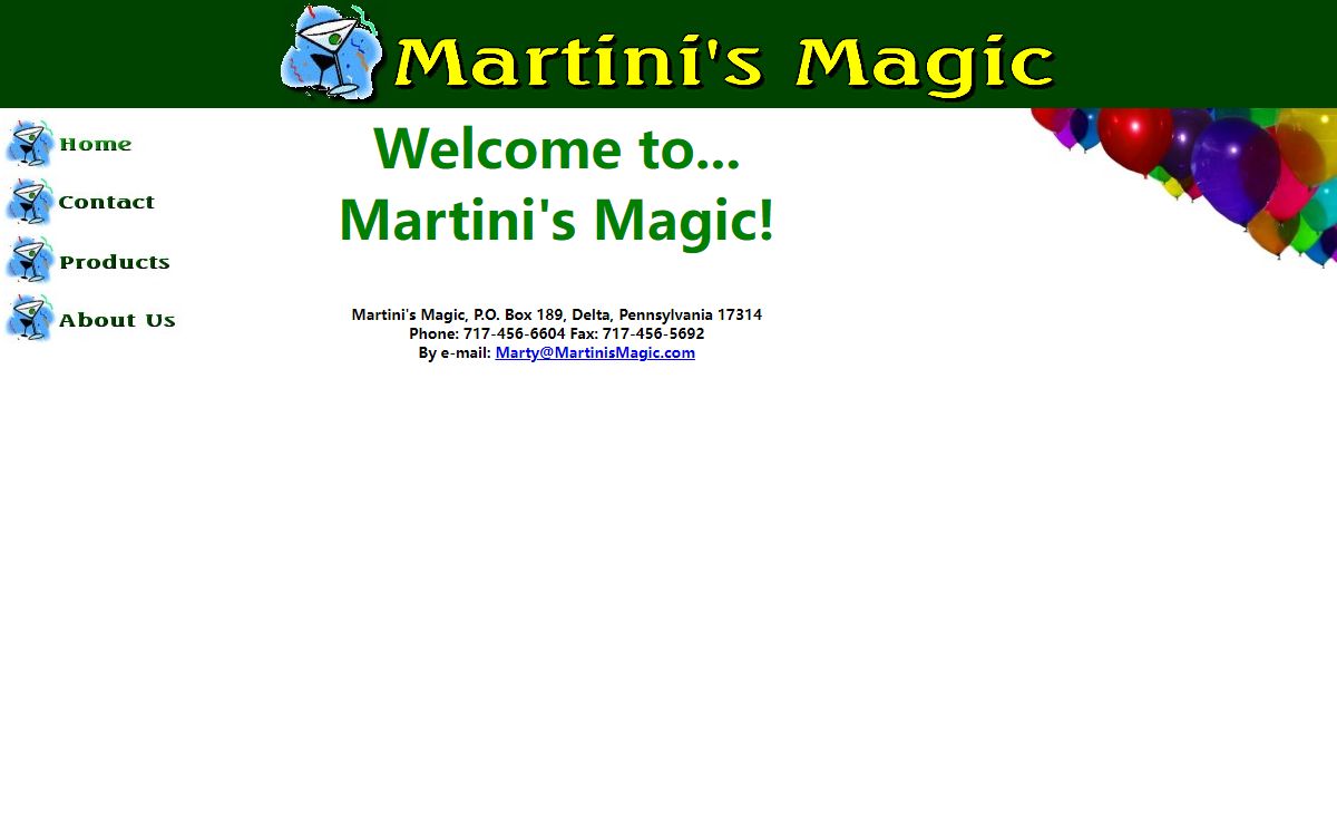 Marty Martini's Magic: