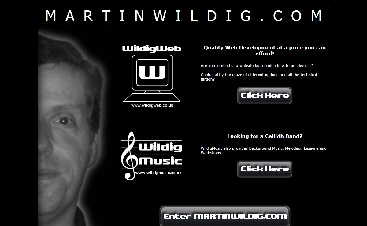 Martin Wildig's Website
