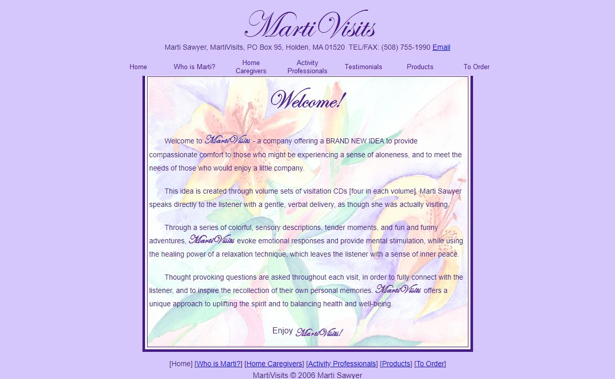 MartiVisits; compassionate care company