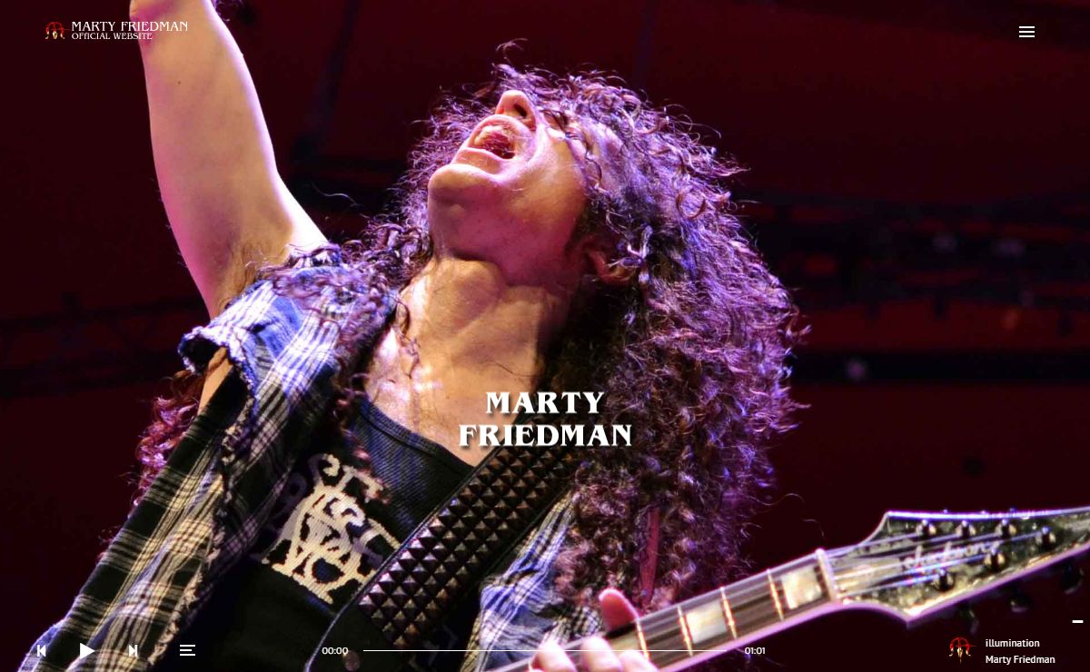 Marty Friedman Official Website