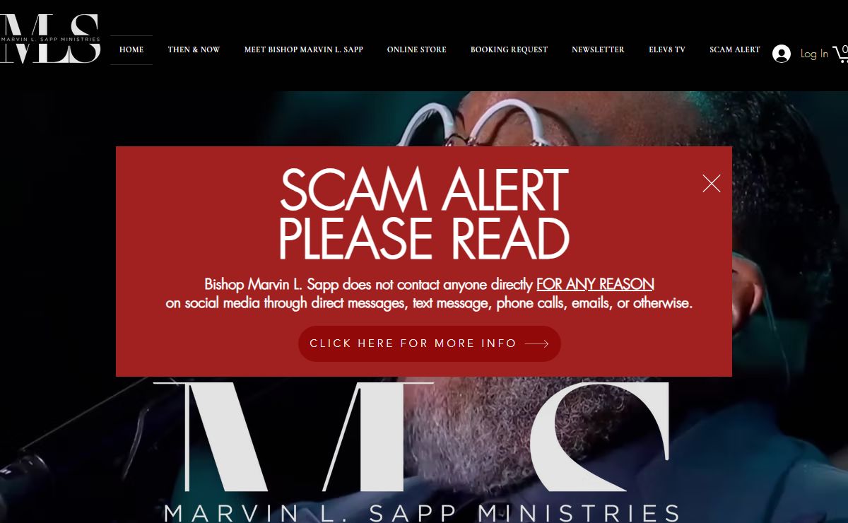 Home | Official Marvin Sapp