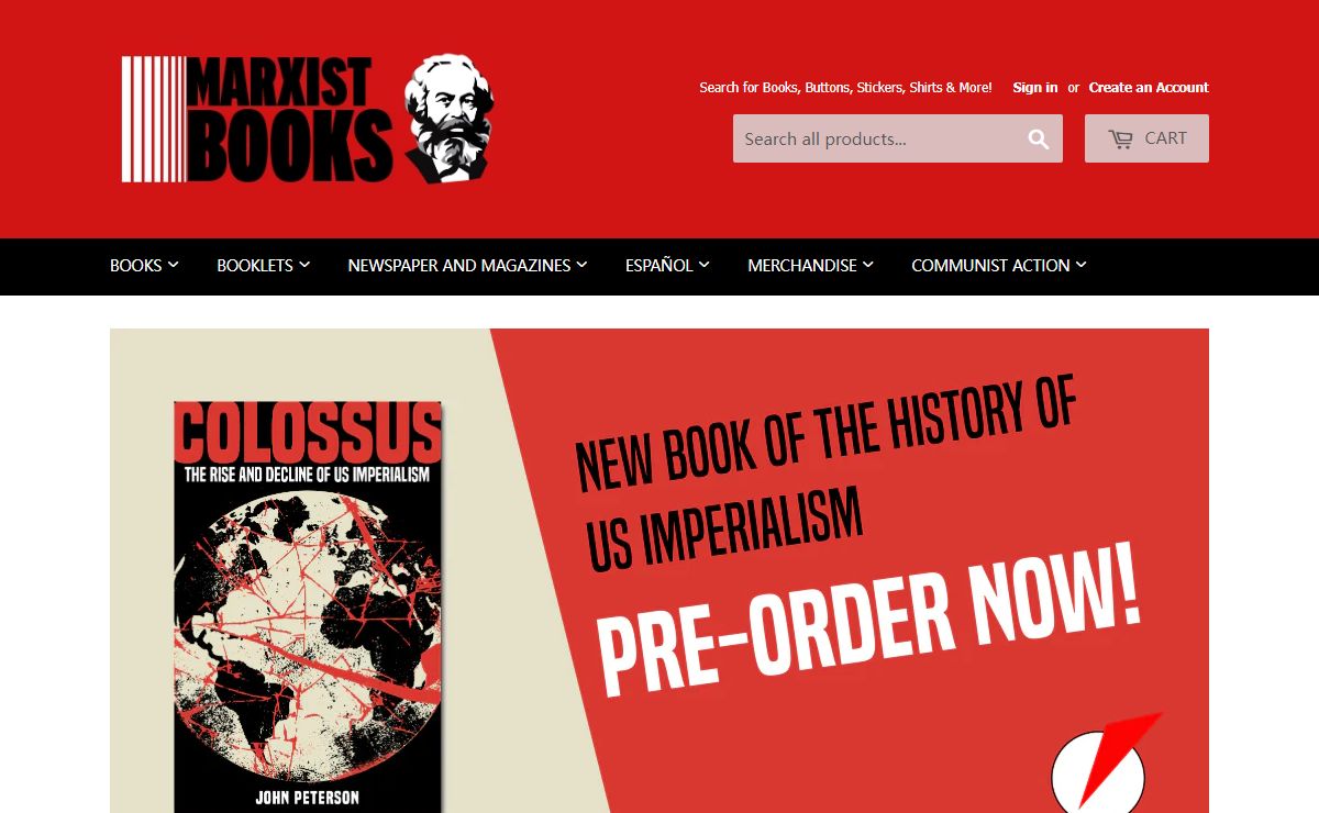 Marxist & communist books, buttons, shirts and more! – Marxist Books