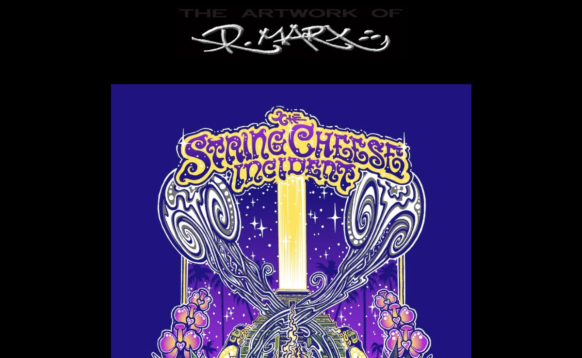 R. Marx - Artist......Look inside for original works, gigposters , limited edition prints , postcards and stickers