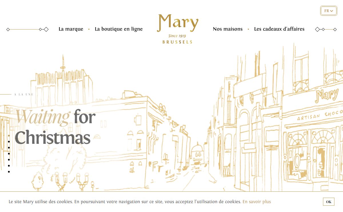 Chocolaterie Mary - Accueil