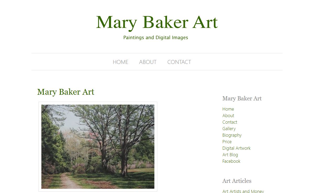 Mary Baker Art