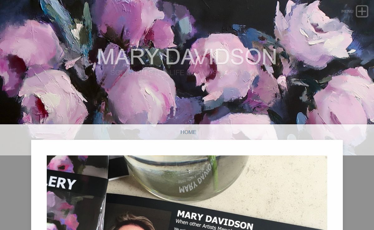 Mary Davidson, Scottish artist and visit to the artist's garden