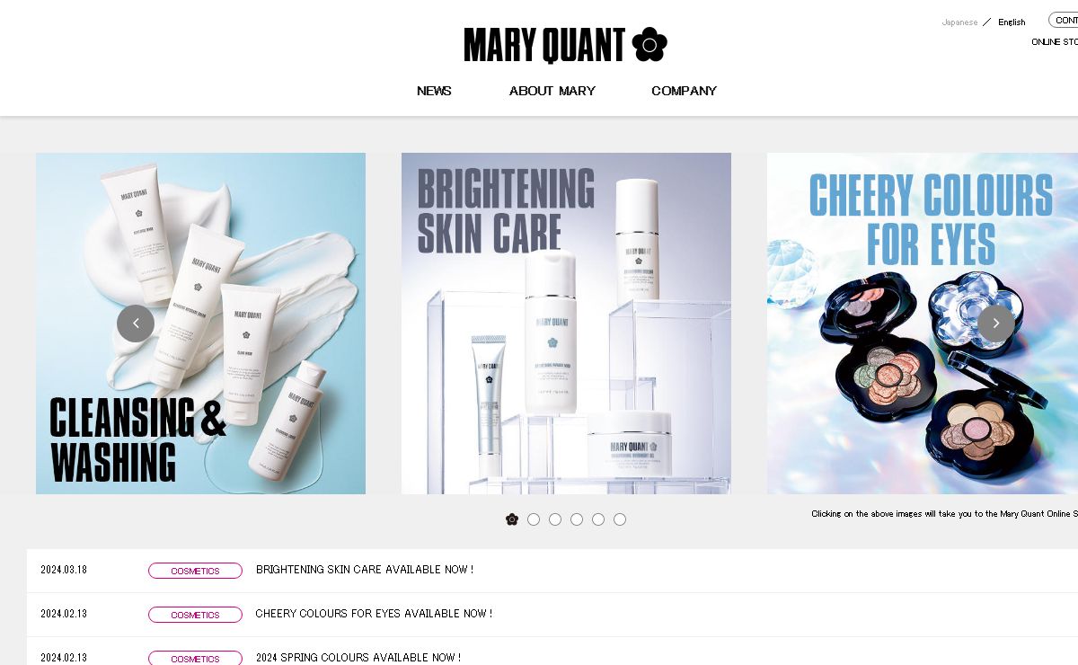 MARY QUANT COSMETICS LTD.