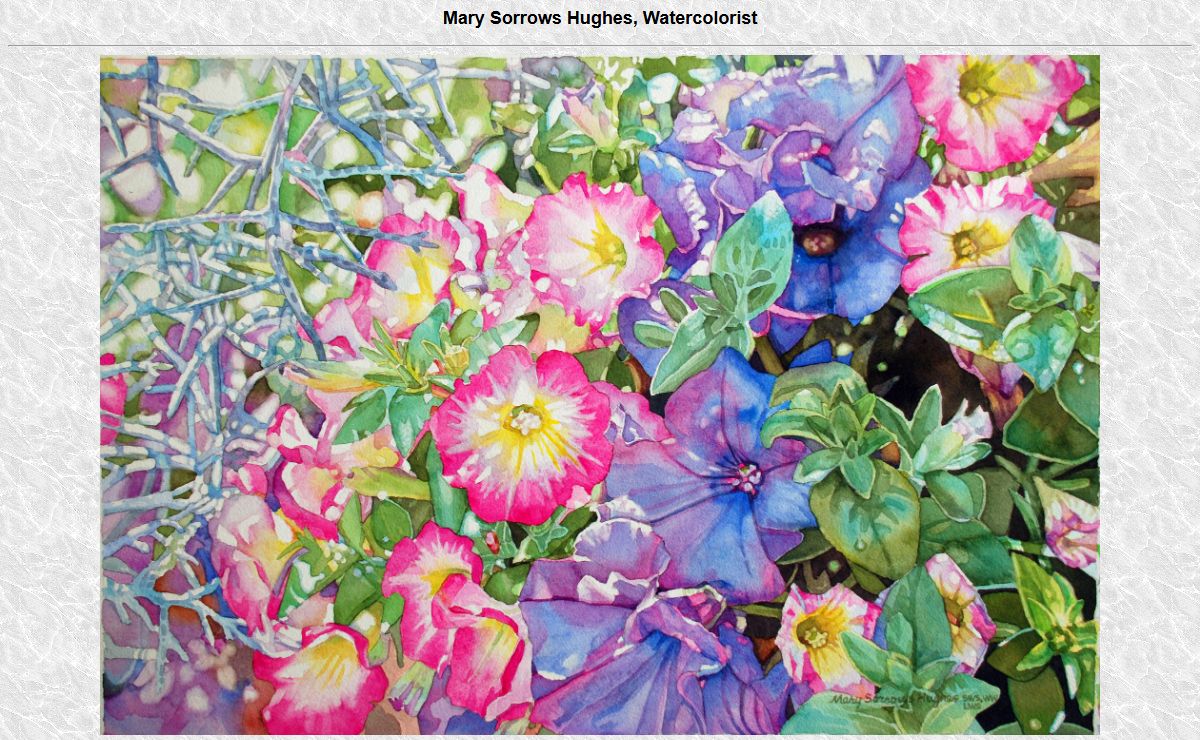 Mary Sorrows Hughes Home Page