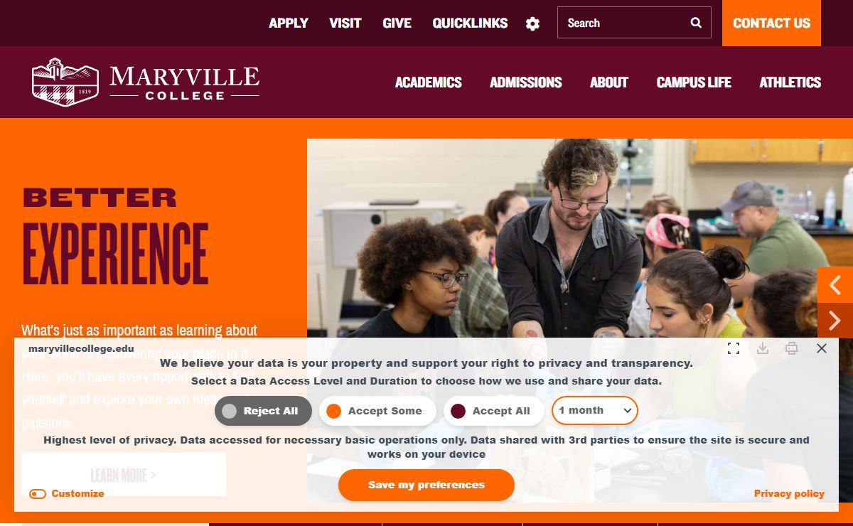* Welcome to Maryville College | Everyday Unexpected *