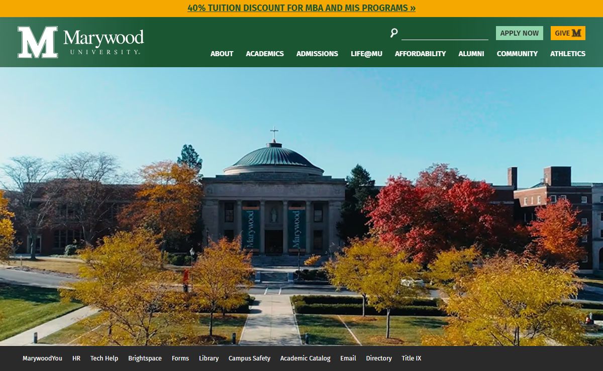 Marywood Home | Marywood University