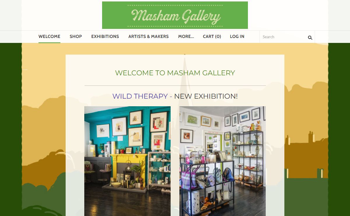 The Gallery, Masham - welcome