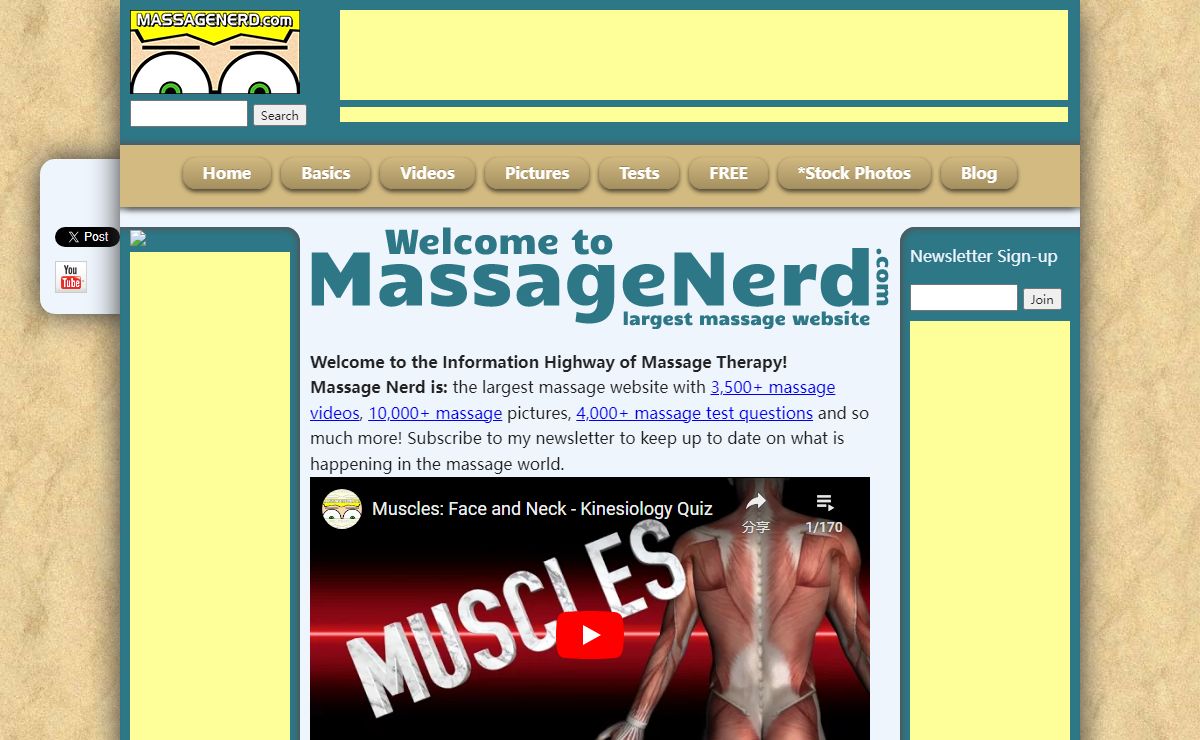 Massage Nerd - Massage, Massage Videos, Massage Pictures, Massage Tests and More