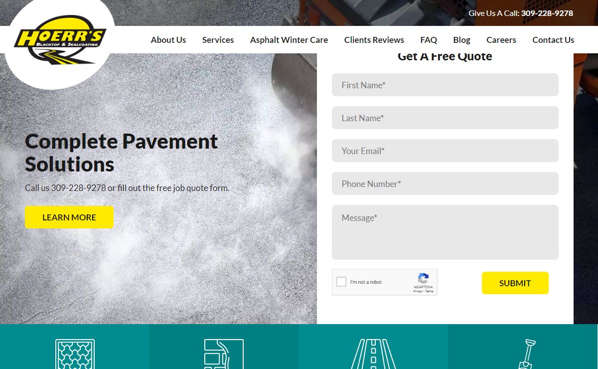 Hoerr's Blacktop & Sealcoating | Central IL Asphalt Paving Experts