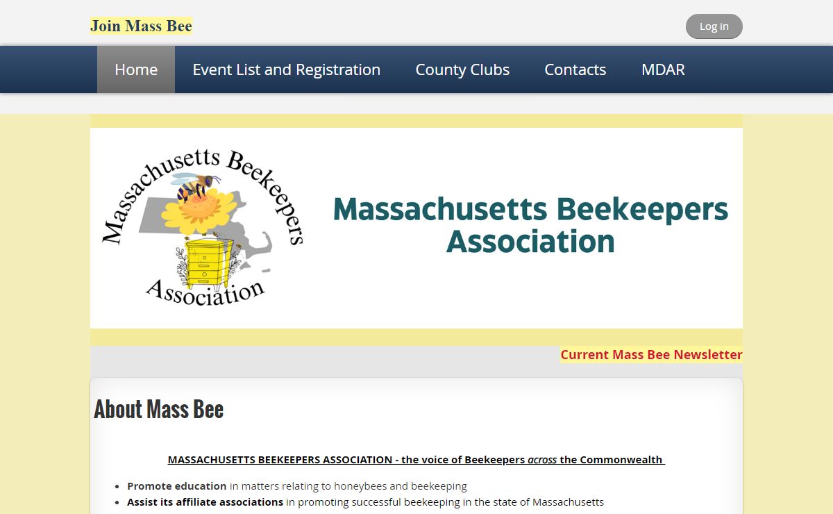 Massachusetts Beekeepers Association, Inc. - Home