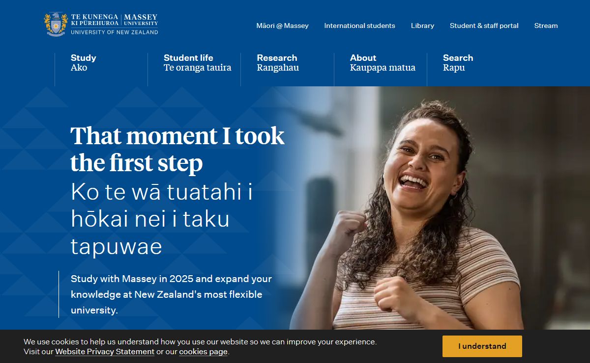 Massey University of New Zealand - Te Kunenga ki Pūrehuroa - Massey University