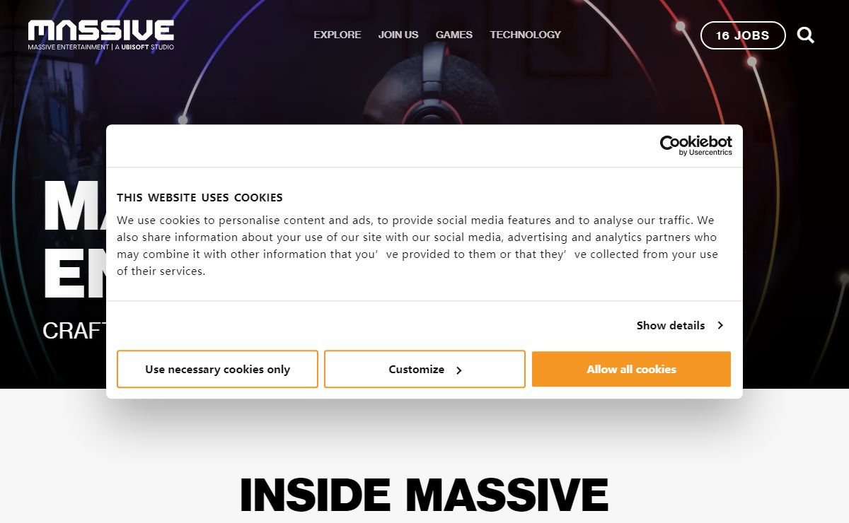 Start - Massive Entertainment
