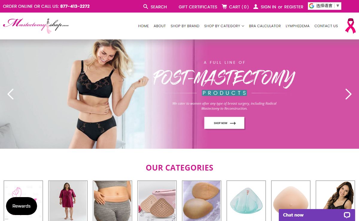 Mastectomy Bras, Prosthetic Bra & Breast Forms | Mastectomy Shop