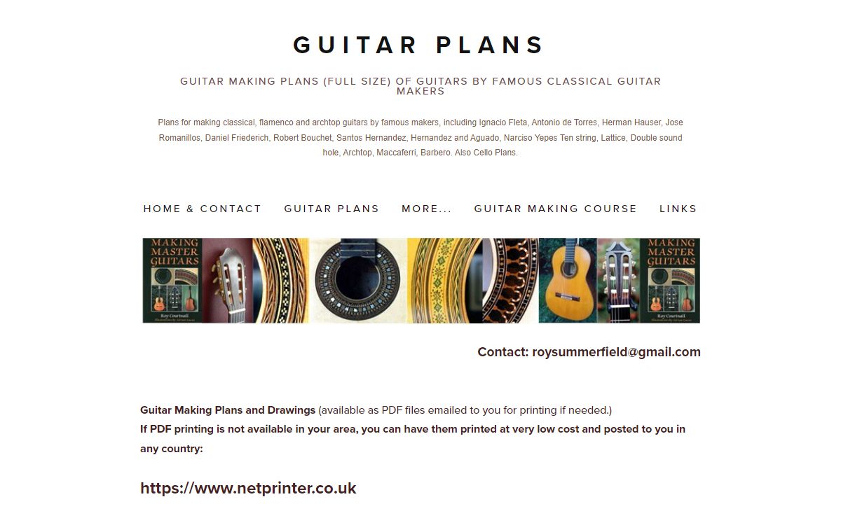 Guitar Plans