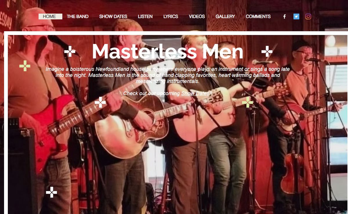 Newfoundland Music | Masterless Men | Newfoundland and Labrador