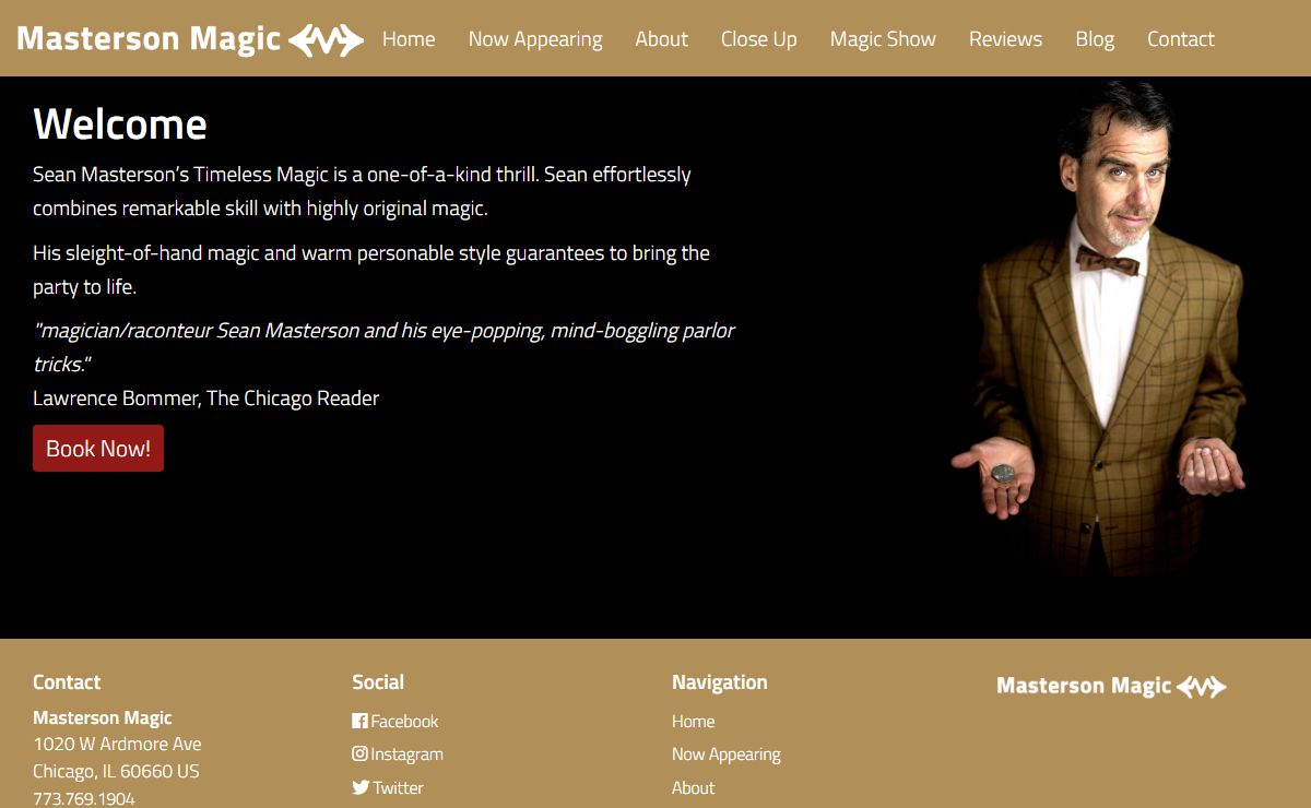 Masterson Magic | Timeless Magic