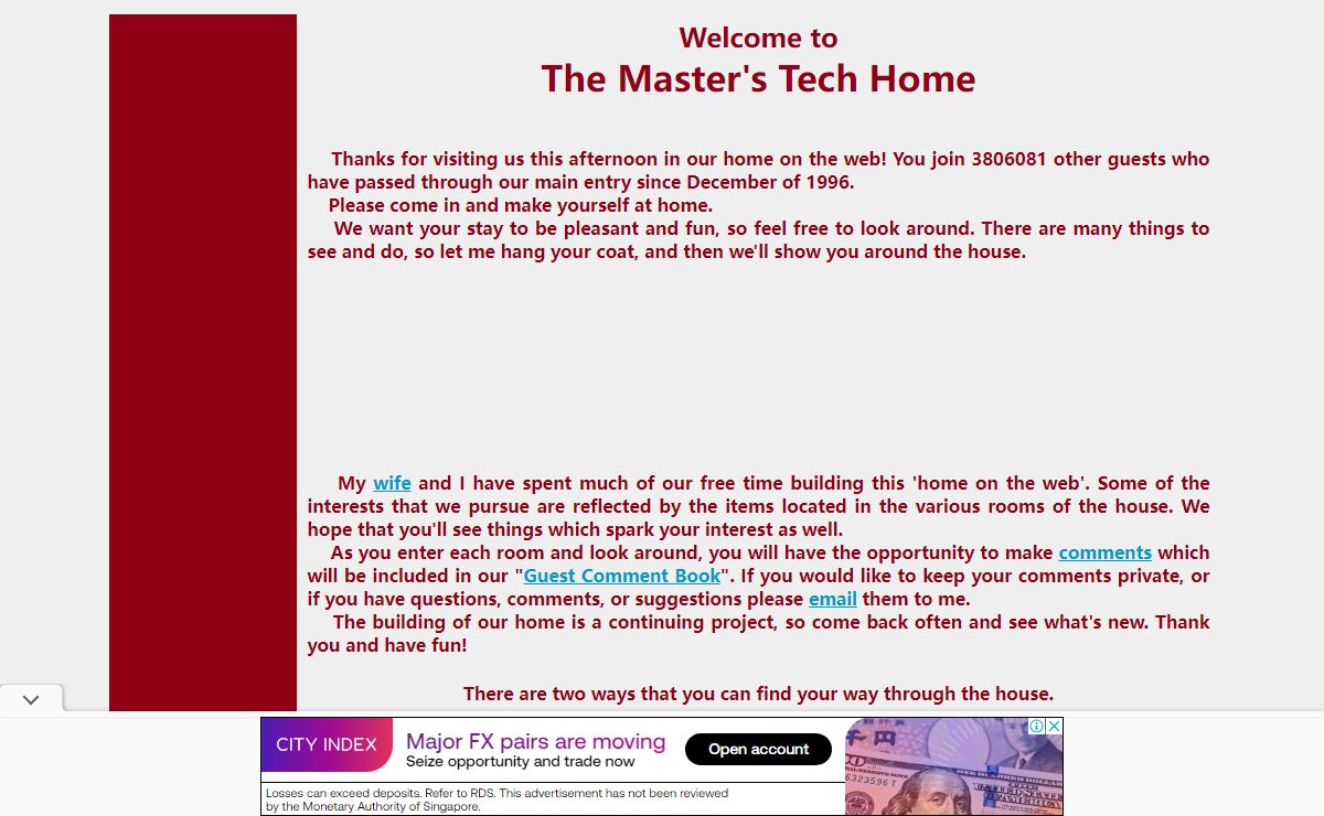 The Master's Tech Home Entrance