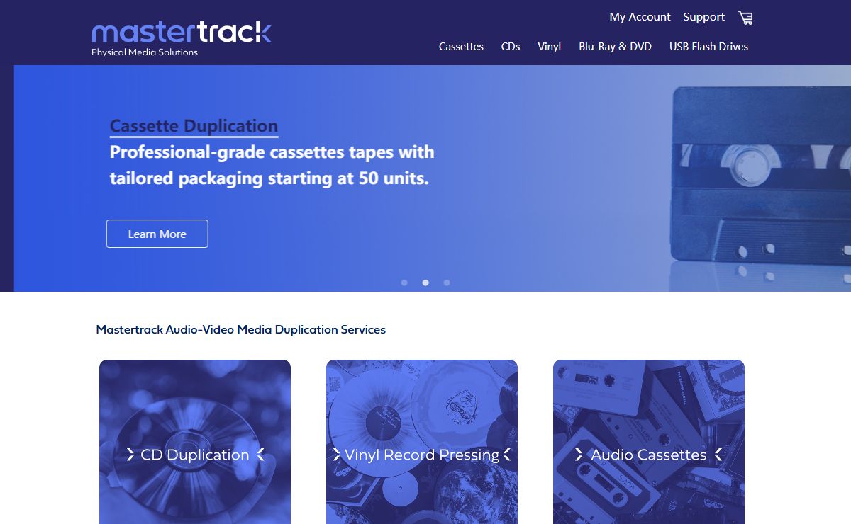 Vinyl Record Pressing | Audio CD & Cassette Duplication Services