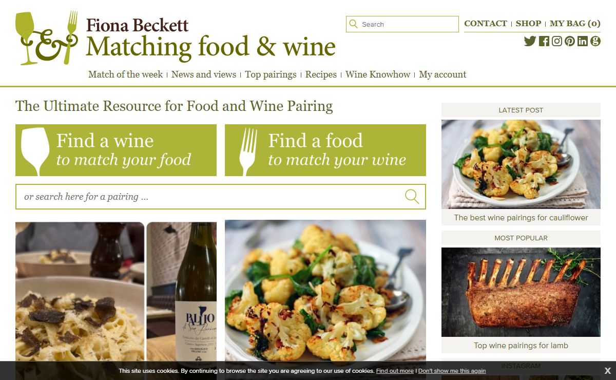 Matching Food & Wine | Food and wine pairing made easy